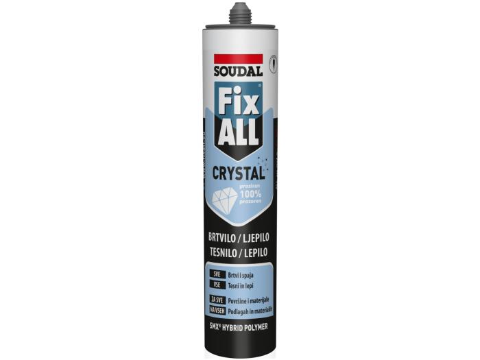 SOUDAL LJEPILO FIX ALL CRYSTAL PROZIRNO 290ML